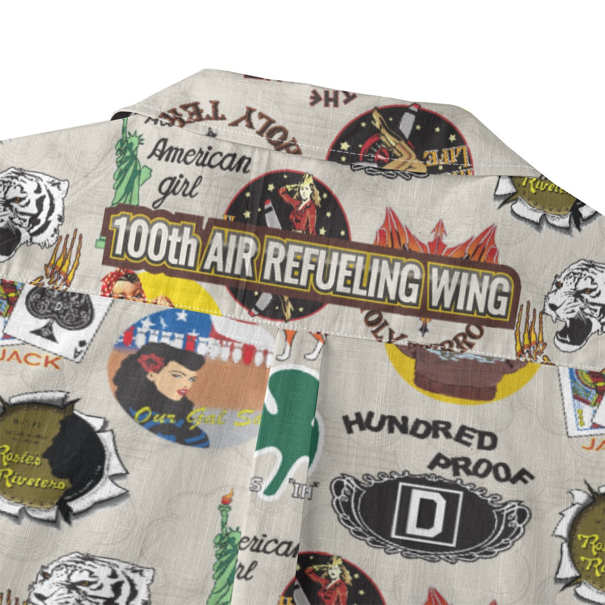 Hundred Proof | 100th Air Refueling Wing Nose Art Shirt