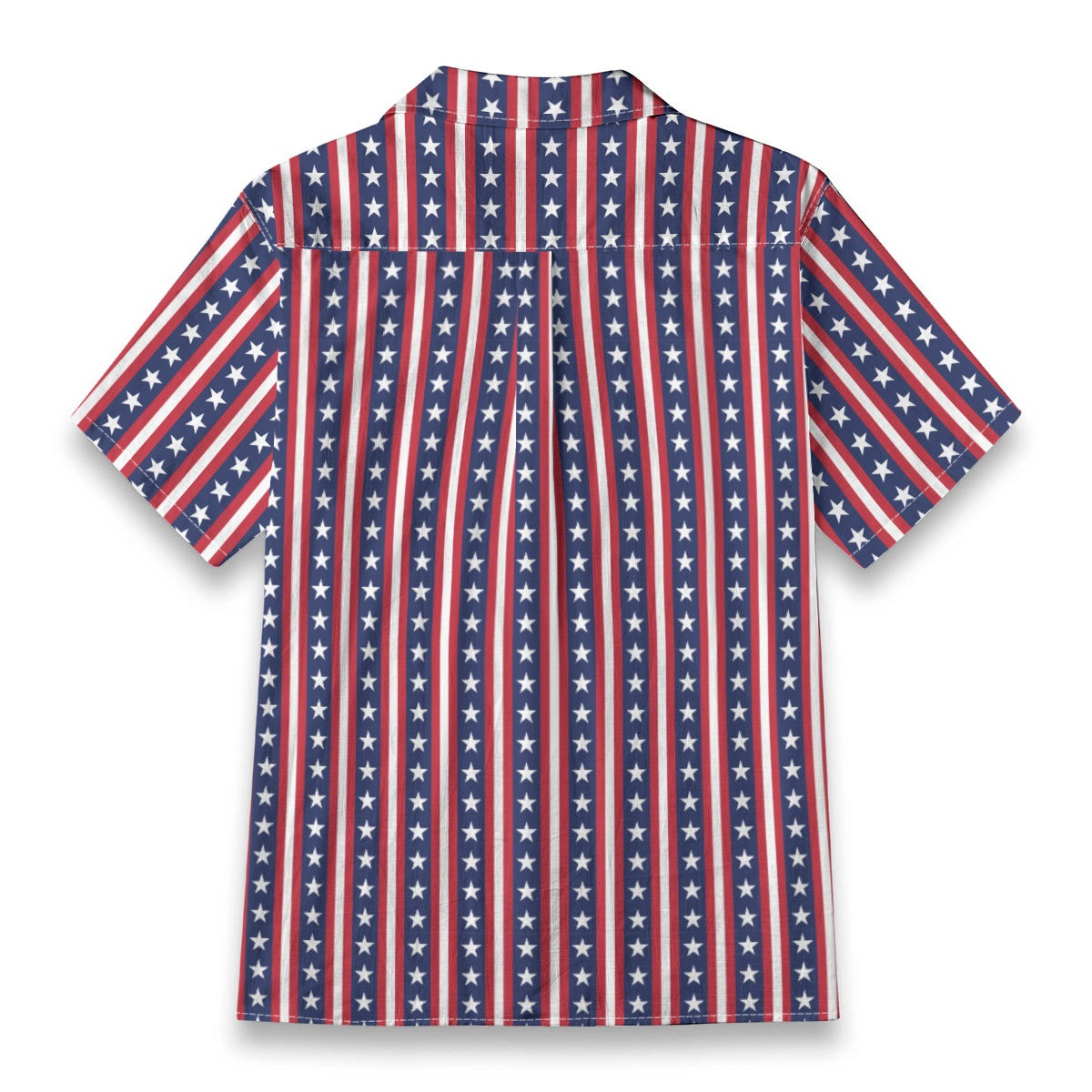 All-Over Print Men's Casual Hawaiian Short Sleeve Shirt | 140GSM Slub Cotton