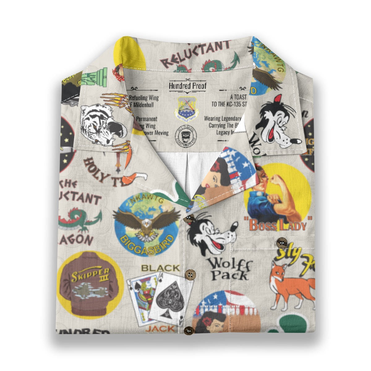 Hundred Proof | 100th Air Refueling Wing Nose Art Shirt