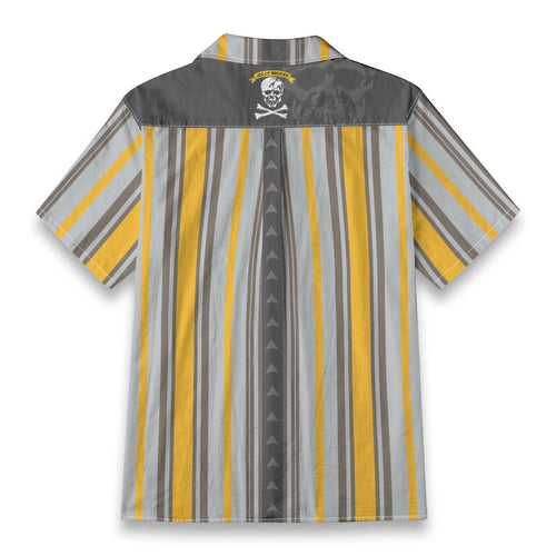 All-Over Print Men's Casual Hawaiian Short Sleeve Shirt | 140GSM Slub Cotton