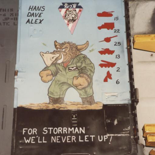 “For Storrman” A-10 Panel Art